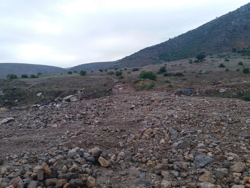 Afyonkarahisar’da heyelan! Köy yolları ulaşıma kapandı