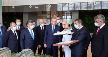 Başkan Recep Tayyip Erdoğan, Başakşehir Çam ve Sakura Şehir Hastanesi'nde inceleme yaptı