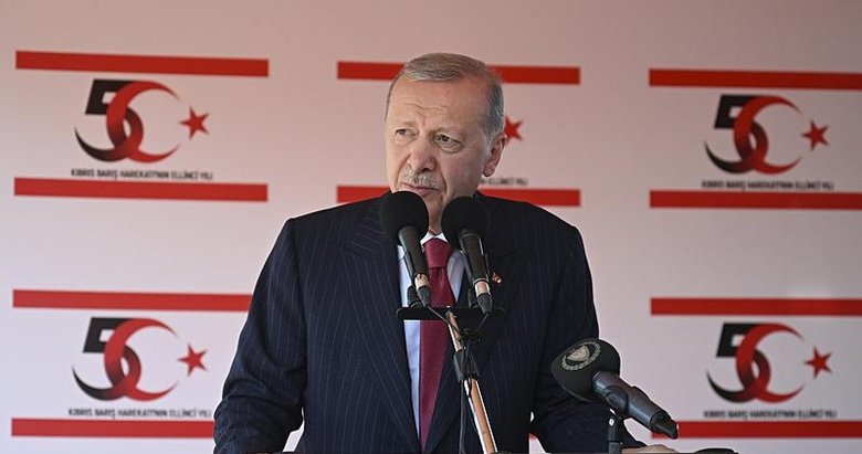 Başkan Erdoğan: Her alanda Kıbrıs Türk halkının yanındayız