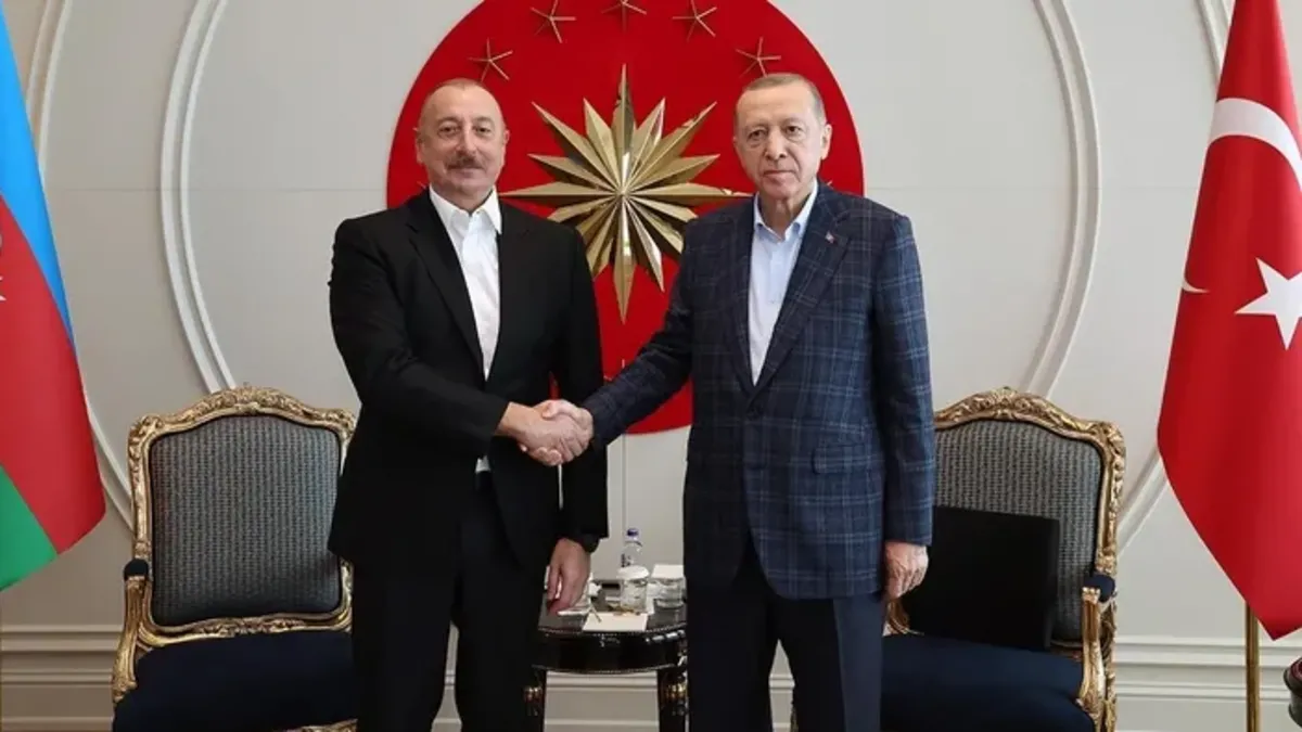 Başkan Erdoğan, Aliyev ile görüştü