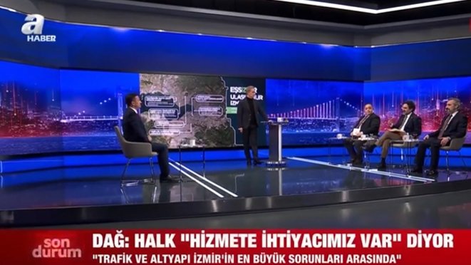 İzmir Büyükşehir Adayı Hamza Dağ canlı yayında projelerini tek tek anlattı