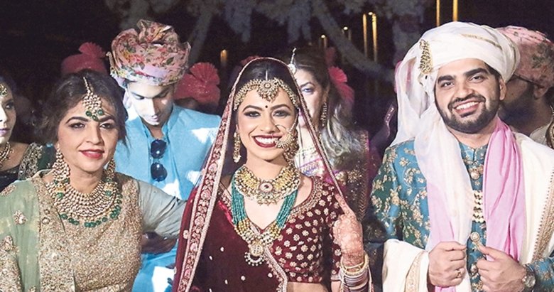 Antalya’da 1 milyon dolarlık Hint düğünü