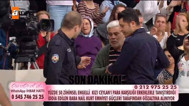 İğrenç olay Esra Erol canlı yayınında ortaya çıktı