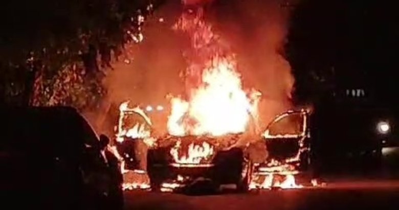 Denizli’de panik anları! Alev topuna döndü