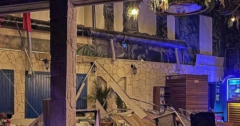 İzmir’de eğlence mekanında tavan çöktü! 6 yaralı