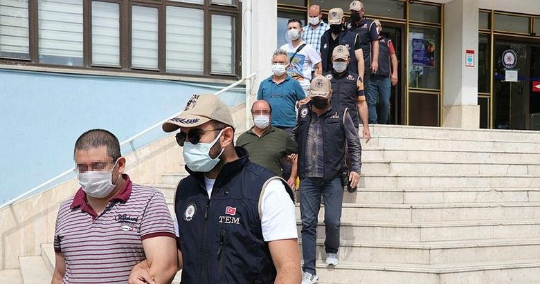 Denizli’de, FETÖ’den aranan 10 kişi yakalandı