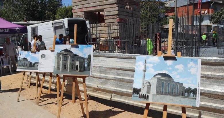 İzmir’de depremde yıkılan tarihi Yıkık Camii yeniden inşa ediliyor