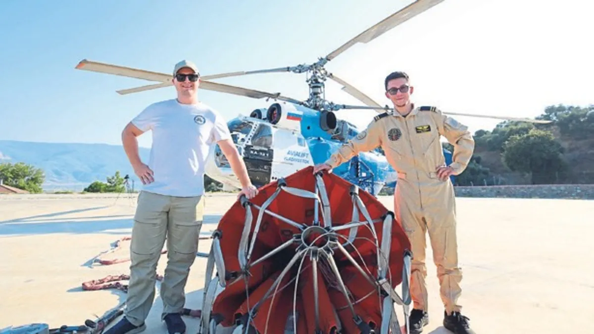 Yangın gönüllüsü Hasan pilot oldu