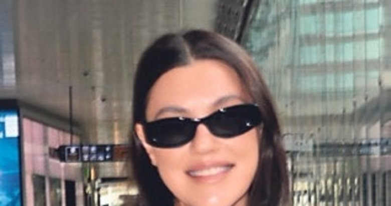 Güzel oyuncunun alışveriş keyfi