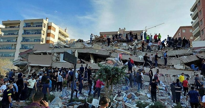 Izmir I 6 6 Lik Deprem Vurdu Enkaz Altindakiler Icin Zamanla Yaris Izmir Haberleri