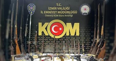 İzmir’de ’antika’ silah kaçakçılığı operasyonu