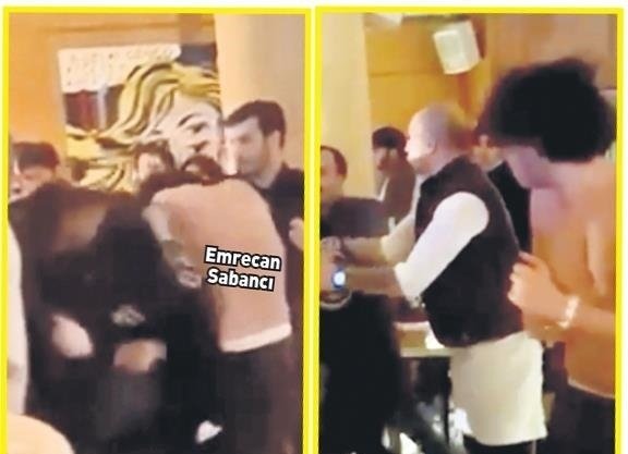 Emrecan Sabancı gittiği mekanda olay çıkardı! Sandalyeler ve yumruklar havada uçuştu