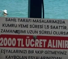Çeşme’de işgalci müşteri tartışması