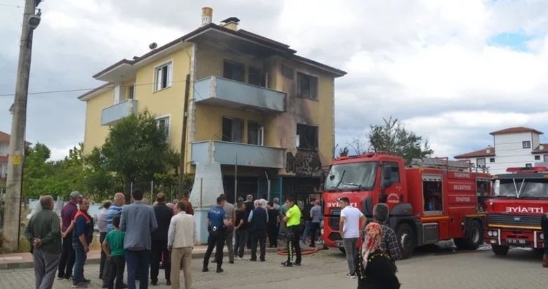 Televizyon bomba gibi patladı! 3 katlı apartman viraneye döndü