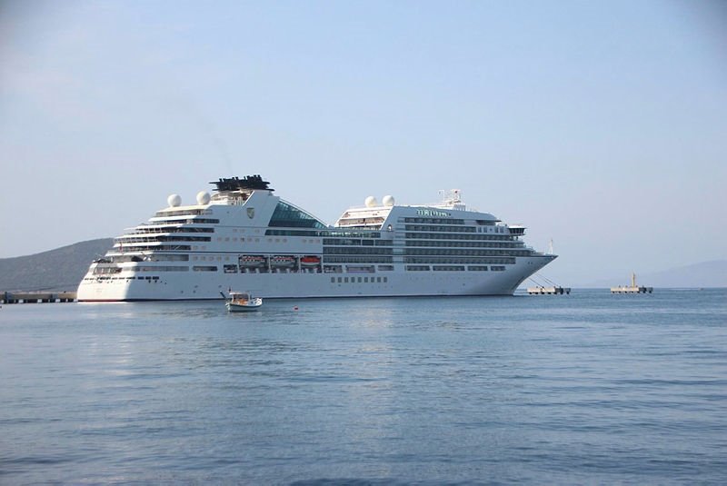Bodrum’a gemiyle 237 turist geldi