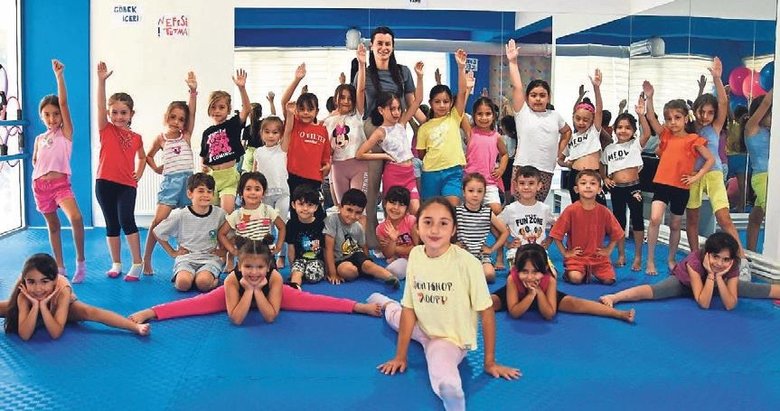 Yunusemre’de cimnastik rüzgarı