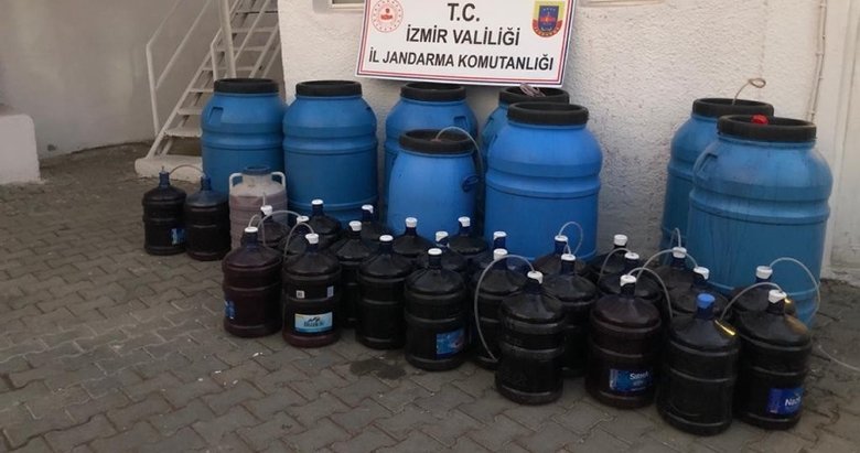 Yılbaşı öncesi ekipler harekete geçti: İzmir’de binlerce litre kaçak içki ele geçirildi