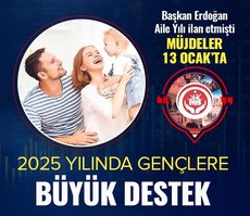 2025’te gençlere büyük destek