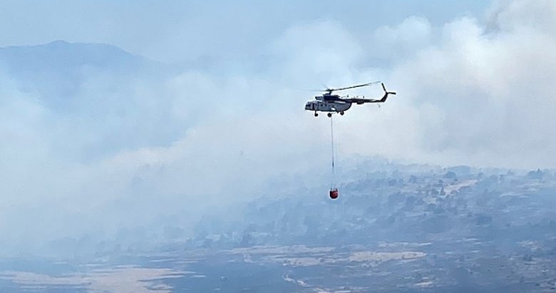 Soma’da orman yangını! İki mahalle tahliye ediliyor