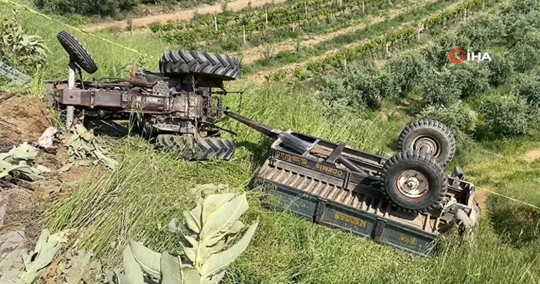 Manisa’da yol verme manevrası faciayla bitti!