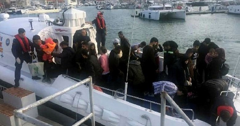 İzmir Çeşme’de 2 günde 123 kaçak göçmen yakalandı