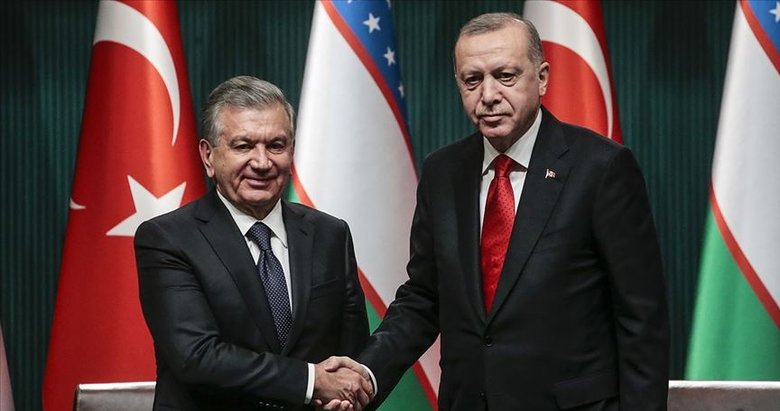 Son dakika: Başkan Erdoğan ile Şevket Mirziyoyev arasında kritik görüşme