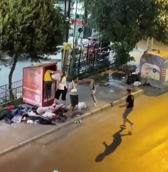 İzmir’deki giysi kutusu talanında 4 tutuklama