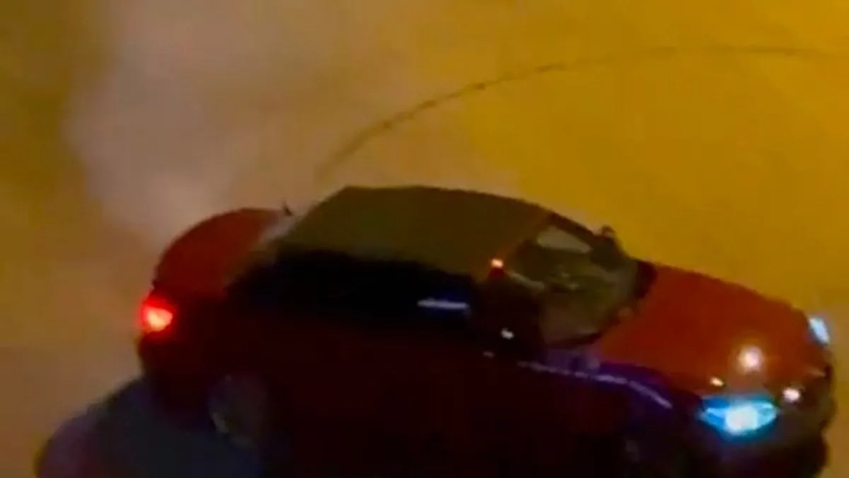 İzmir'de mahalleli bıktı usandı! Drift magandaları kamerada