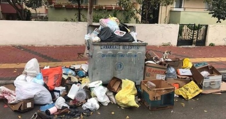 Çöpleri toplamayan CHP’li belediyenin açıklaması ’pes’ dedirtti