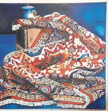 Galerisini kendi sergisiyle açtı