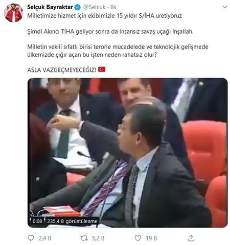 Selçuk Bayraktar’dan Özgür Özel’e tokat gibi cevap