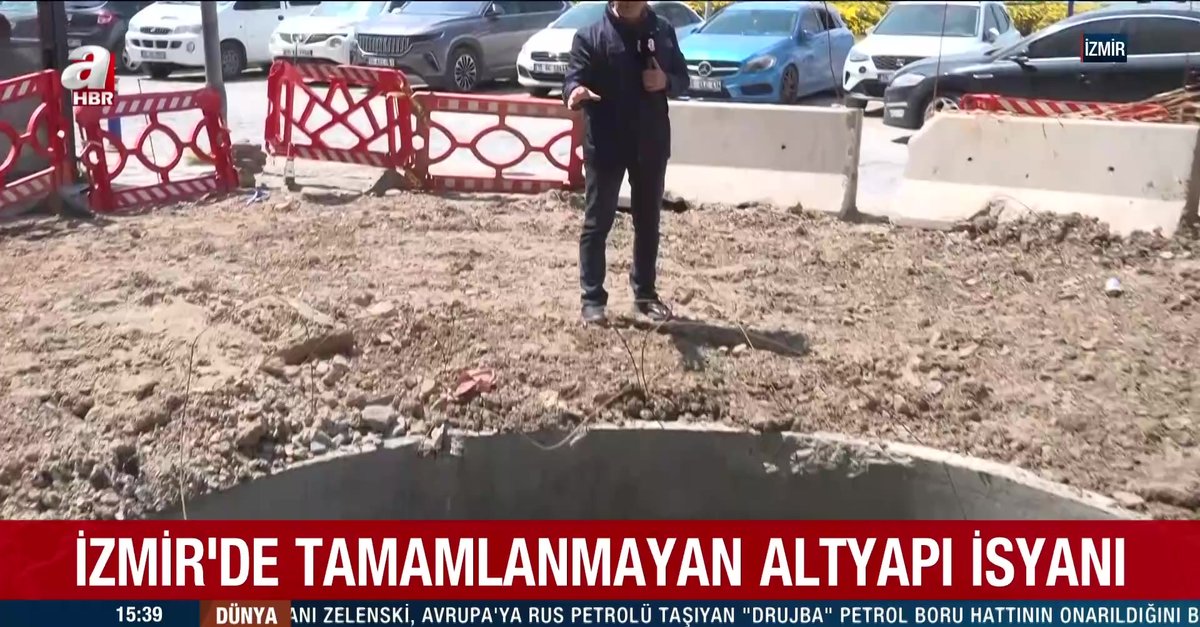 İzmir’de tamamlanmayan altyapı isyanı