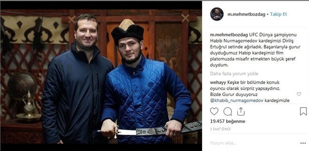 Khabib Nurmagomedov, Diriliş Ertuğrul’da! Khabib Nurmagomedov kimdir?