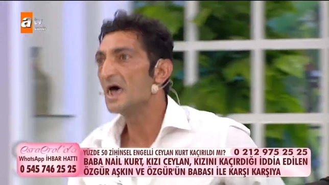 İğrenç olay Esra Erol canlı yayınında ortaya çıktı