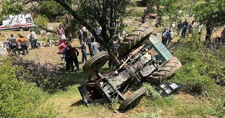 Manisa’da yine traktör kazası: 5 yaralı
