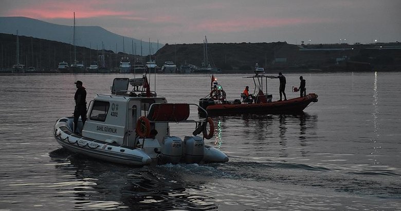 Son dakika: Bodrum açıklarında göçmen teknesi battı