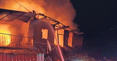 İki katlı evde çıkan yangın paniğe neden oldu
