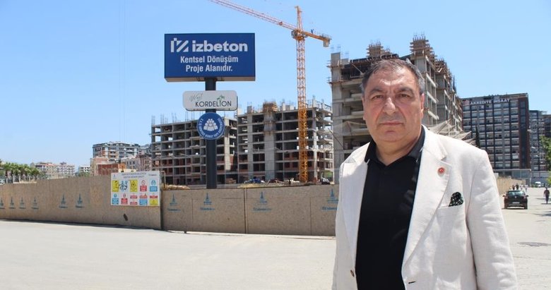 İzmir Büyükşehir’in kentsel dönüşüm inşaatında yeni gelişme