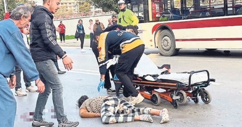 İzmir’de belediye otobüsünün çarptığı kadın yaşamını yitirdi
