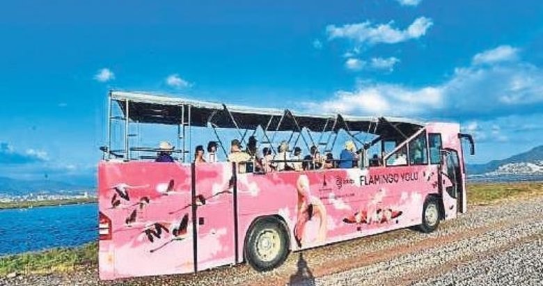 Flamingo Yolu 4 bin ziyaretçiyi ağırladı