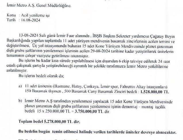 Yürümeyen merdiven gerçeği raporlarda