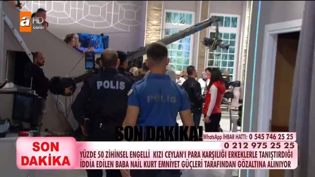 İğrenç olay Esra Erol canlı yayınında ortaya çıktı