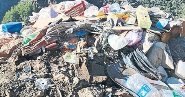 Doğa harikasıydı çöplüğe dönüştü