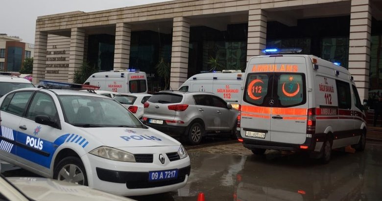 Doğuma giren kadın, hastaneden kocasını kovdurdu