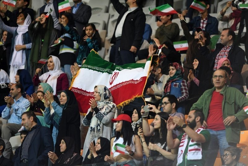 Türkiye-İran maçına akın ettiler