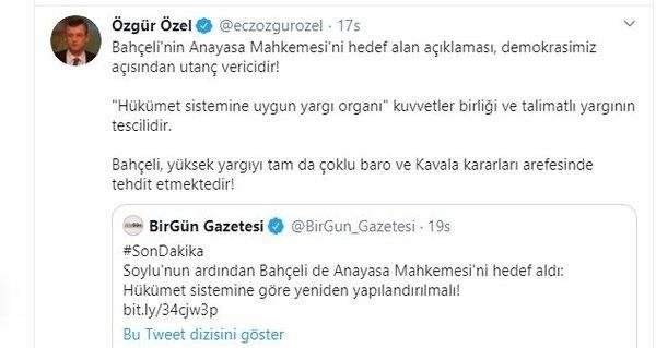 MHP’li Erkan Akçay: CHP Grup Başkanvekili Özgür Özel, terör destekçilerine sahip çıkıyor