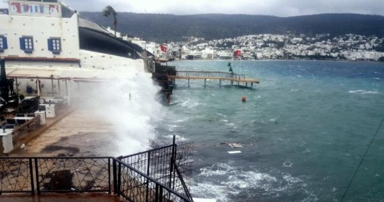 Lodos Bodrum Da Hayati Felc Etti Mugla Haberleri