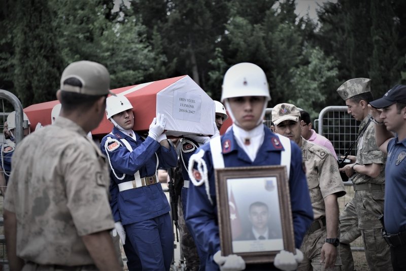Şehit Jandarma Uzman Onbaşı Yücel, memleketi Adana’da toprağa verildi