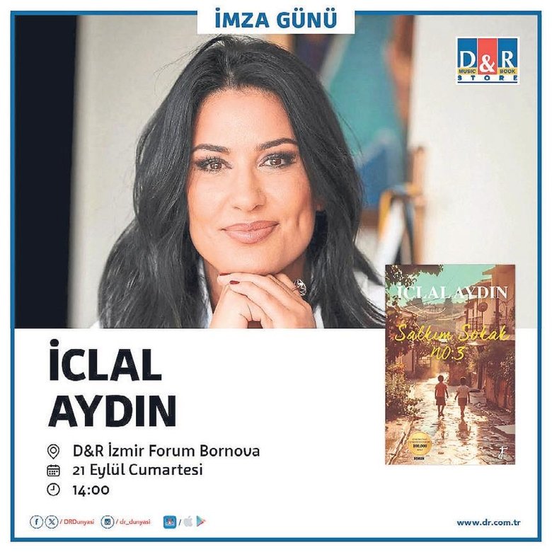 İclal Aydın D&R turnesi kapsamında İzmir’de!