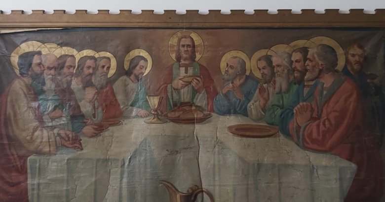 Afyonkarahisar’da ’İsa’nın Son Yemeği’ tablosu satılmak isterken ele geçirildi